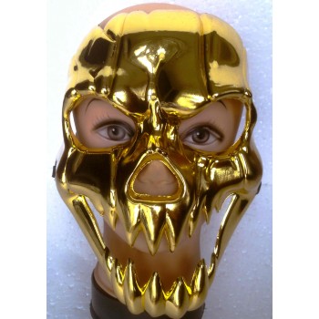 ჩონჩხის ოქროსფერი ნიღაბი